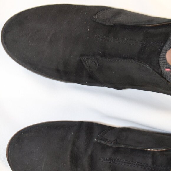 Franco Sarto Lucille Black Women's Leather Suede Shoe Size 9M - Picture 10 of 15